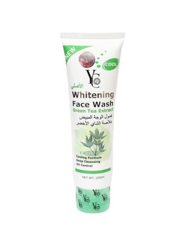 YC Brightening Facial Wash Foaming Cleanser Green Tea Extract 100 ml
