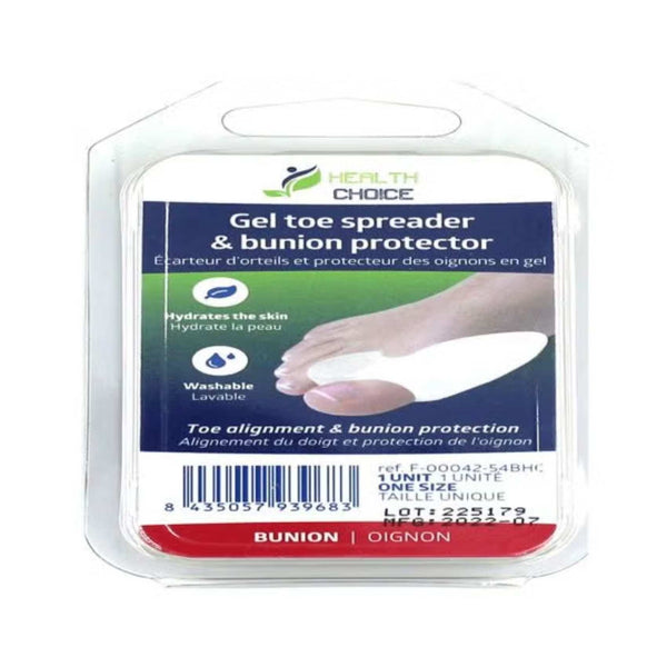Health Choice Gel Toe Spreader & Bunion Protect