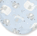 Summer Infant Original Baby Swaddle Wraps, 100% Cotton, Adjustable Hook-and-Loop, Small, 0-3 Months, 3-Pack, Elephants