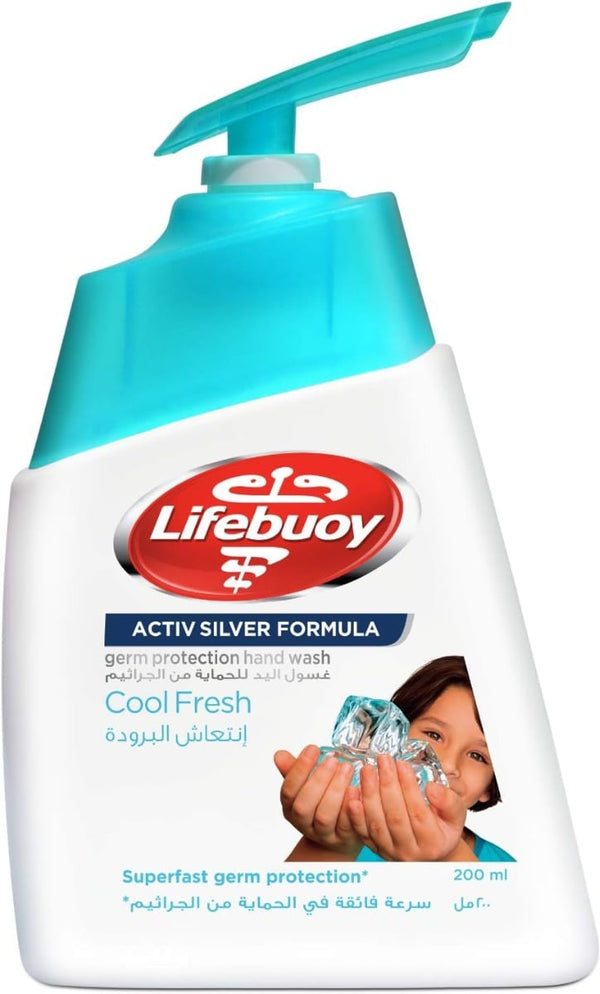 Lifebuoy Hand Wash Cool Fresh Refreshing Formula
