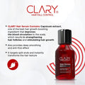 Clary Hair Serum Liquid Silicone-Free Smoothing Anti-Frizz 100 ml