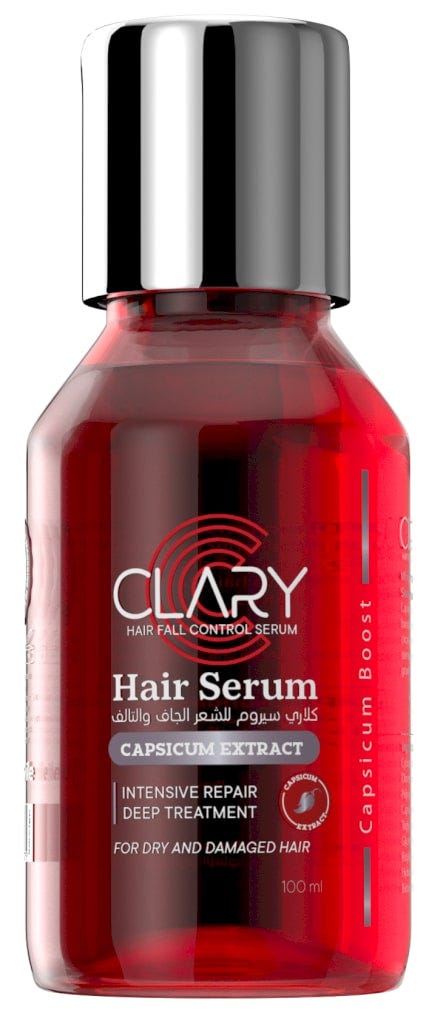 Clary Hair Serum Liquid Silicone-Free Smoothing Anti-Frizz 100 ml