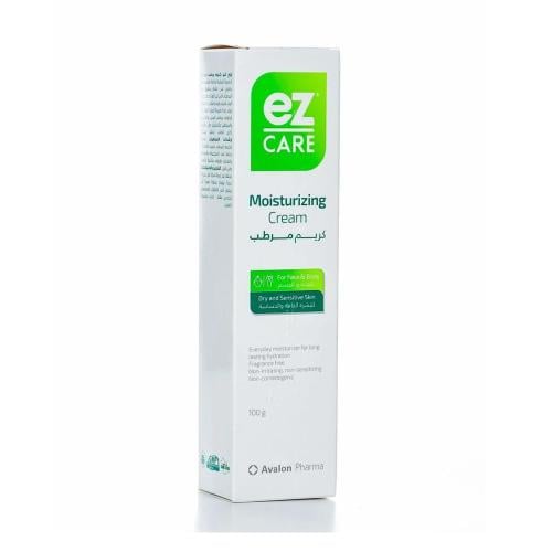 Avalon Easy Care Moisturizing Cream Rich Hydration Fragrance-Free for Dry and Sensitive Skin 100g