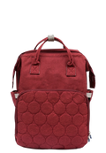Baby Love Expandable Diaper Bag Nursing Backpack, Multiple Pockets, Red