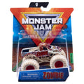 Monster Jam 1:64 Die-Cast Monster Truck Zombie with Driver, VIP Wristband and Collector Poster