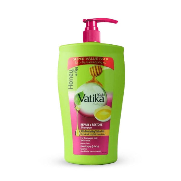 Vatika Repair & Protect Shampoo Moisturizing Honey & Egg Extract 1000ml