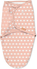 Summer Infant SwaddleMe Original Cotton Infant Swaddle Wrap Coral Days