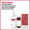 Revlon Colorsilk Permanent Hair Colour Cream Kit, Brown Black 020