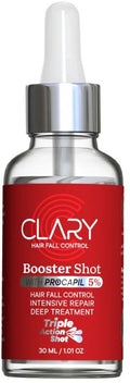 Clary Hair Booster Shot Hair Serum with 5% Procapil, Caffeine and Argan Oil 30 ml
