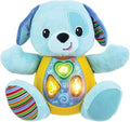 Winfun Sing 'N Learn With Me Blueberry Pup Light-Up Musical Plush Learning Toy for Babies