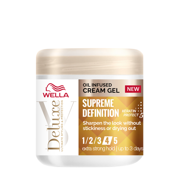 Wella Deluxe Supreme Definition Oil-Infused Cream Gel Keratin Protect 5 150 ml