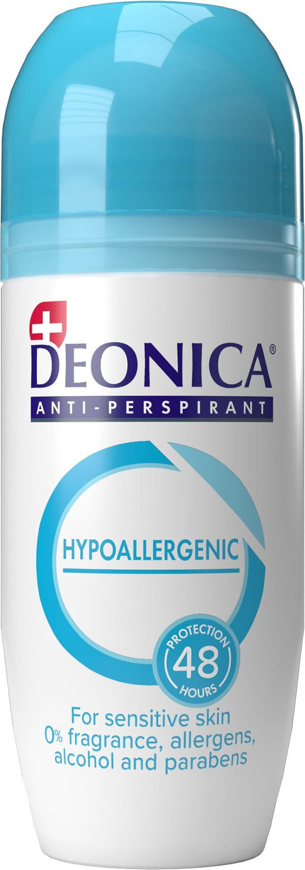 Deonica Hypoallergenic Roll-On Deodorant Sweat and Odor Protection 50 ml