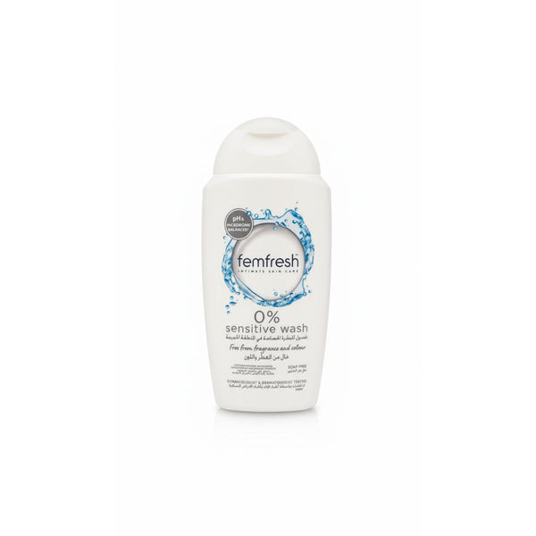 Femfresh 0% Sensi Fragrance-Free pH-Balanced Intimate Wash 250ml