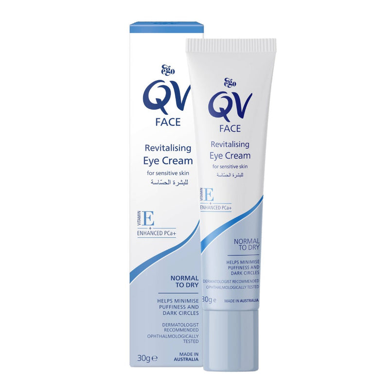 Ego QV Face Revitalising Eye Cream Lightweight Hydrating Formula 30g