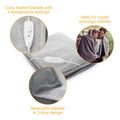 Medisana HB 675 XXL Cuddly Heating Blanket, 4 Temperature Levels, 200 x 150 cm, 120 W