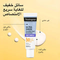 Neutrogena Ultra Sheer Sunscreen Lotion SPF 50+ Niacinamide 50 ml