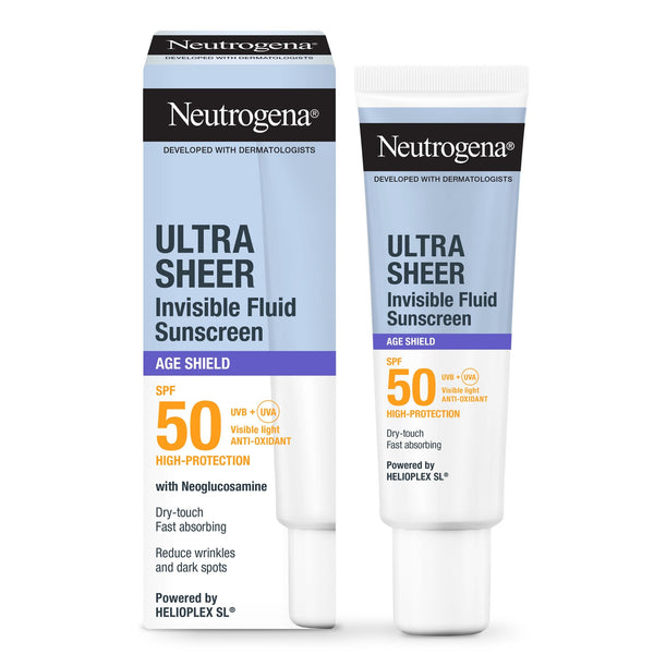 Neutrogena Ultra Sheer Sunscreen Lotion SPF 50+ Niacinamide 50 ml