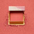 Benefit Mini Blush Shelly Coral Pink Pressed Powder with Mirror
