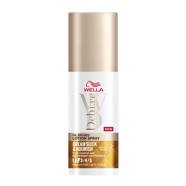Wella Deluxe Dream Sleek & Nourish Oil-Infused Lotion Spray Keratin Protect 5 150 ml