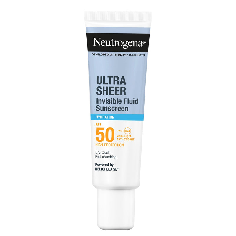 Neutrogena Ultra Sheer Face Sunscreen Fluid SPF 50 Niacinamide 50 ml