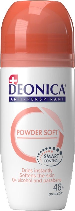 Deonica Powder Soft Roll-On Clinical Strength Sweat Protection 50 ml