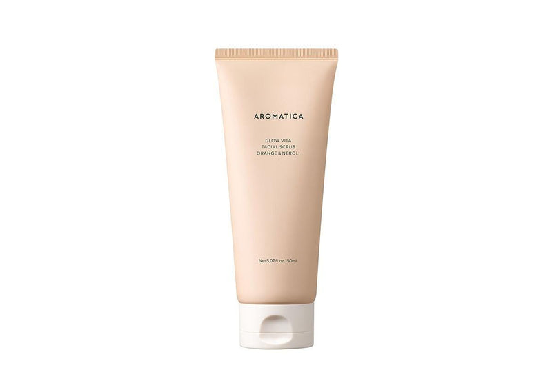 Aromatica Glow Vita Facial Scrub Orange & Neroli Exfoliating Scrub 150g