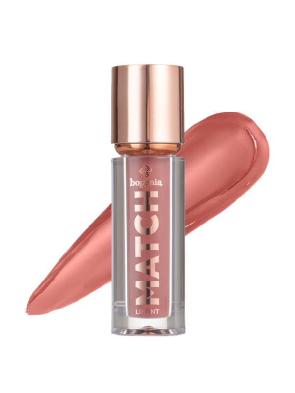 Bogenia Match Lip & Cheek Tint, Natural Finish, Vitamin E, Shea & Camellia Oils, Shade 002