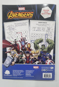 Marvel Avengers Activity and Coloring Book with 4 Mini Markers, 32 Pages