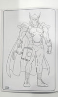 Marvel Avengers Activity and Coloring Book with 4 Mini Markers, 32 Pages