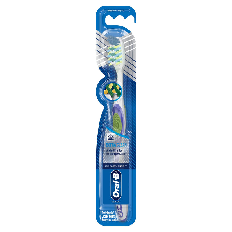 Oral-B Pro-Expert CrossAction Extra Clean Soft Manual Toothbrush, 1 Count