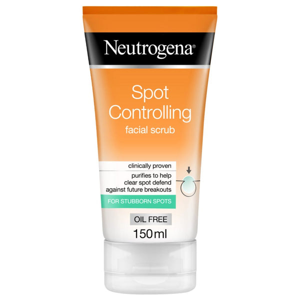 Neutrogena Spot Controlling Facial Scrub Oil-Free Salicylic Acid 150ml