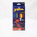 Marvel Spider-Man Colored Pencils, Multicolor, 12 Pieces