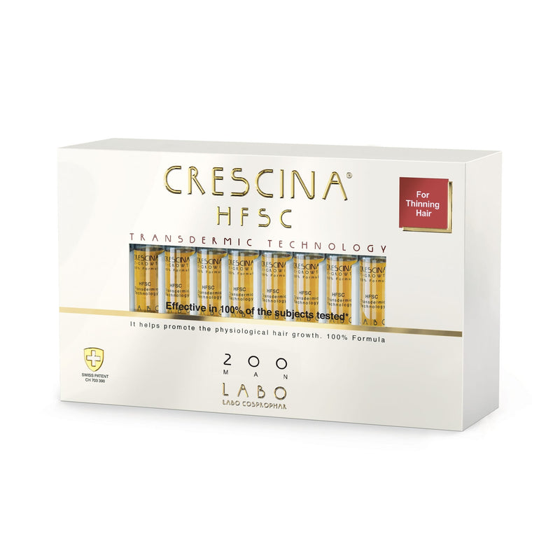 Crescina HFSC 200 Men Scalp Revitalizing Treatment Vials