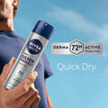 NIVEA MEN Silver Protect Antiperspirant Spray with Silver Ions, 72h Protection, 150ml