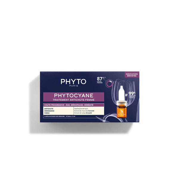 Phyto Phytocyane Anti-Hair Loss Treatment for Women, Ampoules