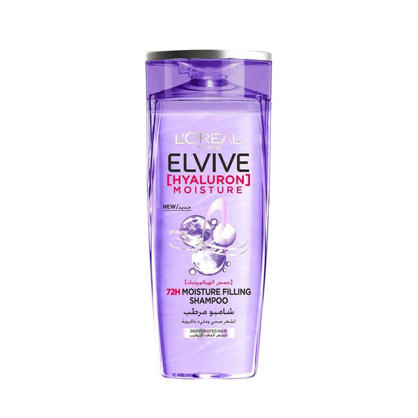 L'Oreal Paris Elvive Moisture Shampoo Hyaluronic Acid Moisturizing Formula Dry Hair 400 ml