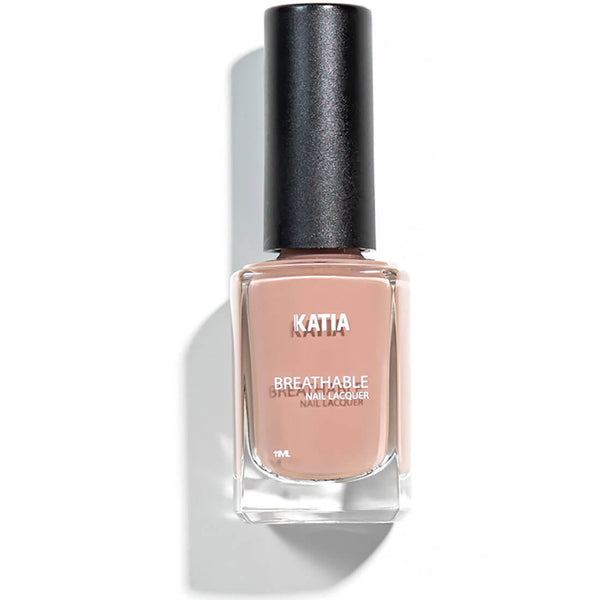 Katia Nail Polish Breathable K16 Liquid High-Shine Nude, Quick-Dry Formula