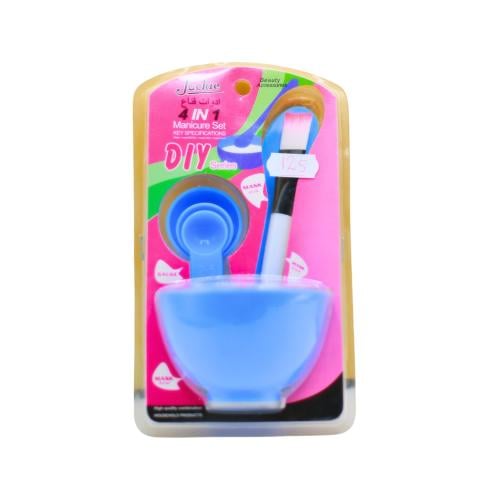 Jackie Mask Tools Set Application Brush Spatula Exfoliating Tool 4 Pieces