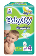 Baby Joy Size 4 Disposable Diapers Soft Absorbent 11 Count