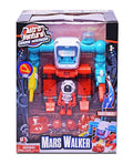 Playmind Astro Venture Mars Mission Mars Walker Toy Vehicle, Movable Arm, Lights and Sounds, Multicolour