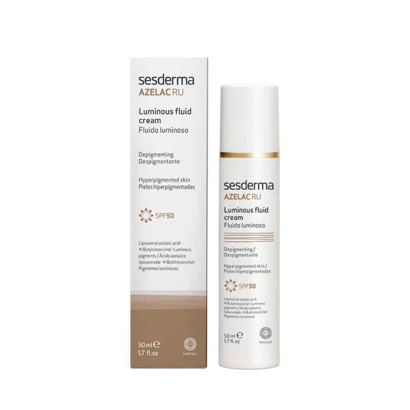 Sesderma Azelac Luminous Fluid Cream Lightweight Brightening Formula 50ml