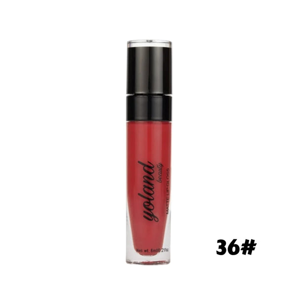 Yolande Beauty Liquid Lipstick Creamy Velvety Finish
