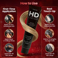 Farcom HD Color Hair Coloring Cream Keratin Amino Acids Light Blonde 8