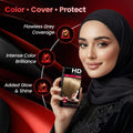 Farcom HD Color Hair Coloring Cream Keratin Amino Acids Light Blonde 8