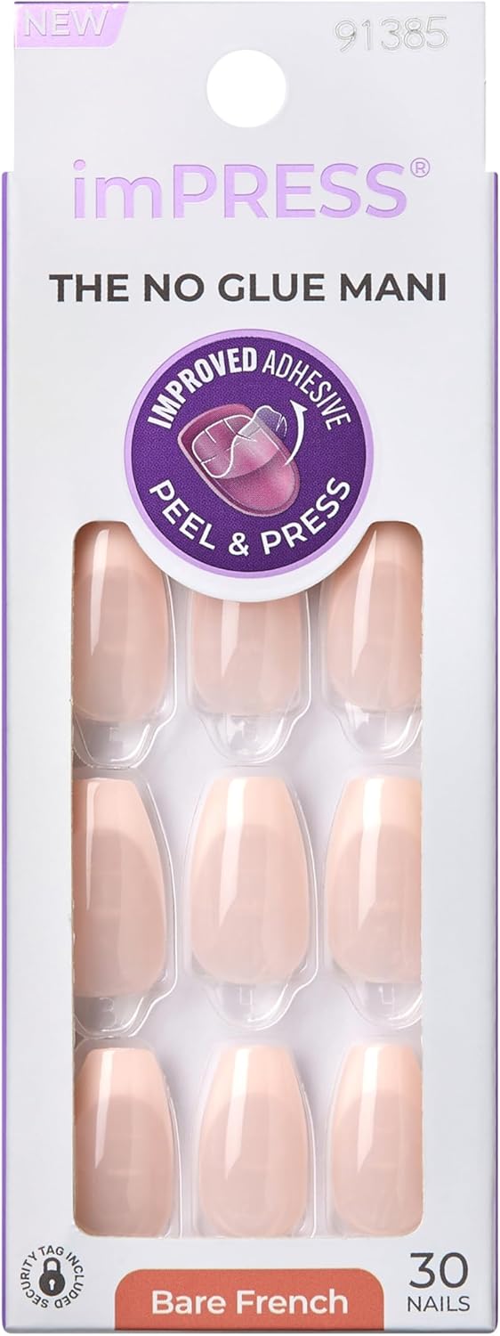 KISS Impress Nails Genuine Bare French Medium IFB02C