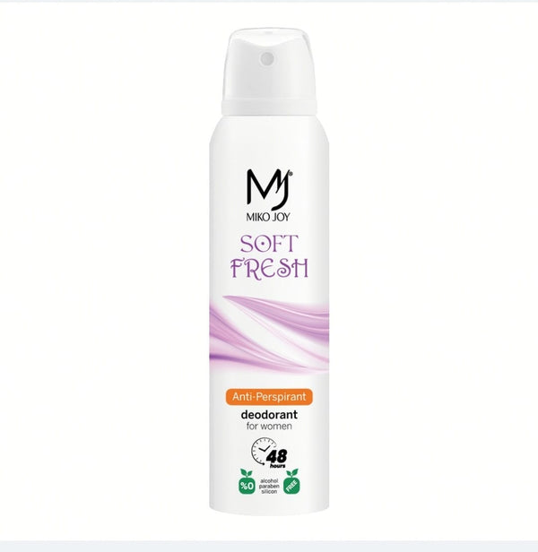 Miko Joy Soft Fresh Spray Deodorant Subtle Fragrance 150 ml