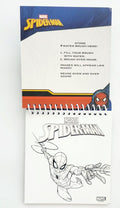 Marvel Spider-Man Water Magic Activity Pad, Reusable Water Brush, 4 Reveal Pages