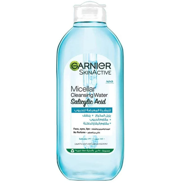Garnier Fast Clear Micellar Water Salicylic Acid Fragrance-Free 400ml