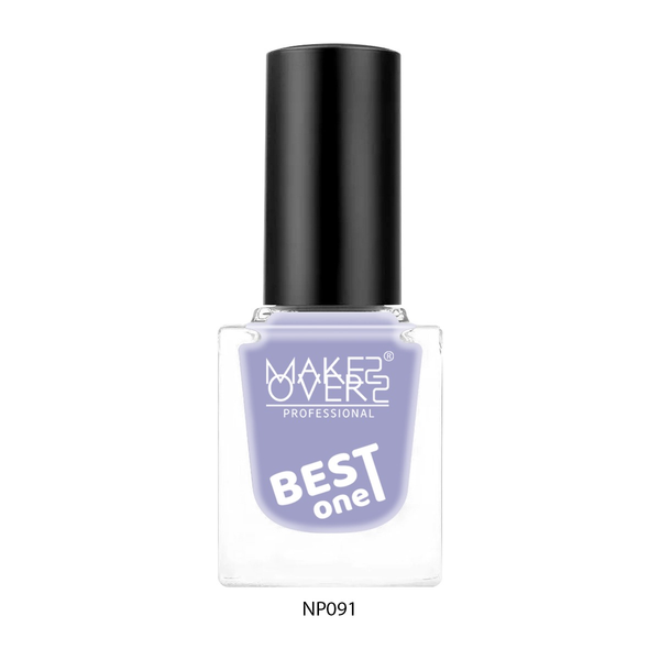 Makeover22 Best One Nail Polish NP091, Rich Shiny Finish, Quick-Drying Long-Lasting Formula
