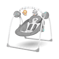 Lionelo Ruben Baby Swing Chair Stone Grey Turquoise